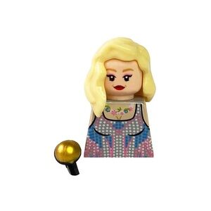 Custom Taylor Swift Figure, The Eras Tour, Taylor Swift Jumpsuit, TS with Mic